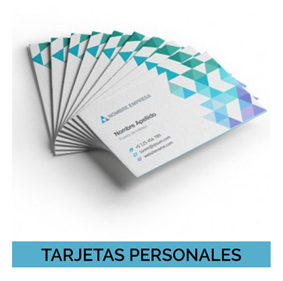 tarjetas Personales