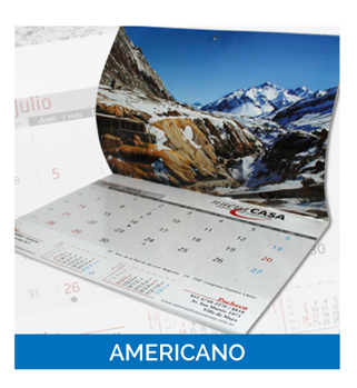 calendarios  Americano